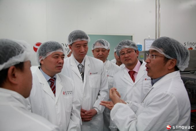 湖北宜昌市委书记郭有明到北京博天堂918ag参观考察